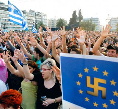 Noticia de Politica 24h: El rescate griego: un ataque a la democracia