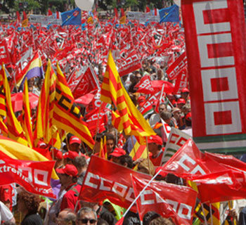 Noticia de Politica 24h: CCOO denuncia que la derecha no repara en medios para difamar a los sindicatos