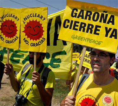 Noticia de Politica 24h: EQUO destaca el fracaso nuclear que supone para el gobierno el cierre de Garoa