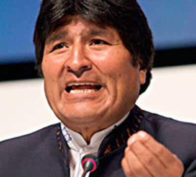 Noticia de Politica 24h: Repudio y rechazo absoluto de IU por la intolerable situacin sufrida por Evo Morales
