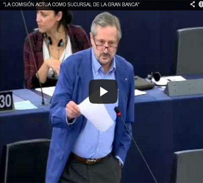 Noticia de Politica 24h: Izquierda Unida denuncia el papel de la Comisin Europea como 