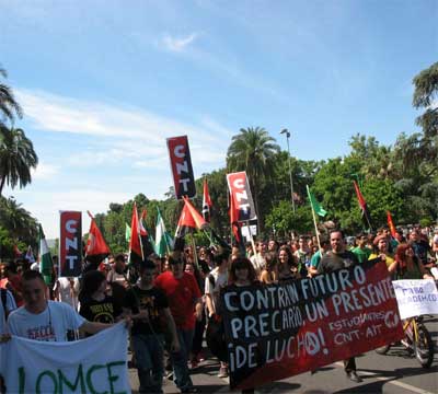 Noticia de Politica 24h: CNT secunda y apoya la Huelga General de la Enseanza del 24 de octubre