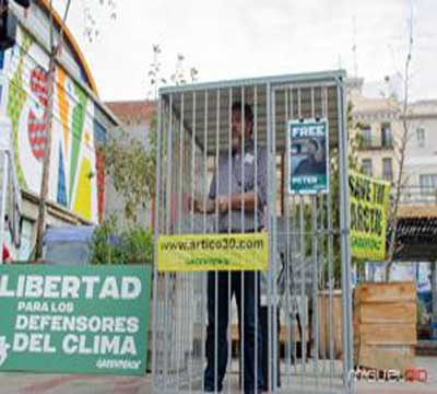 Noticia de Politica 24h: EQUO en apoyo de los activistas de Greenpeace encarcelados en Rusia