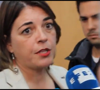 Noticia de Poltica 24h: Elena Corts: No nos vamos a rendir, no nos van a doblegar