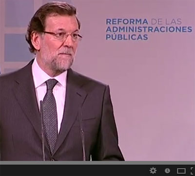 Noticia de Poltica 24h: Rajoy en Facebook. Jornada sobre la reforma de las Administraciones Pblicas en Europa