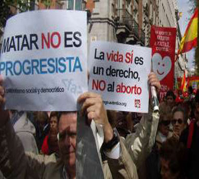 Noticia de Politica 24h: Falange Autntica comparte las crticas al aborto eugensico, pero pide que la sociedad sea luego responsable