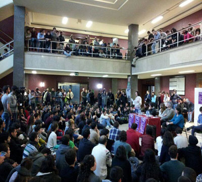 Noticia de Politica 24h: Acto de Presentación de Podemos hoy en la Universidad Complutense de Madrid 