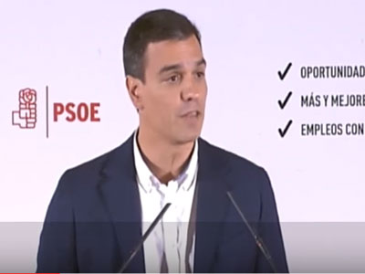 Noticia de Política 24h: Pedro Sánchez promete “Más y mejores empleos”